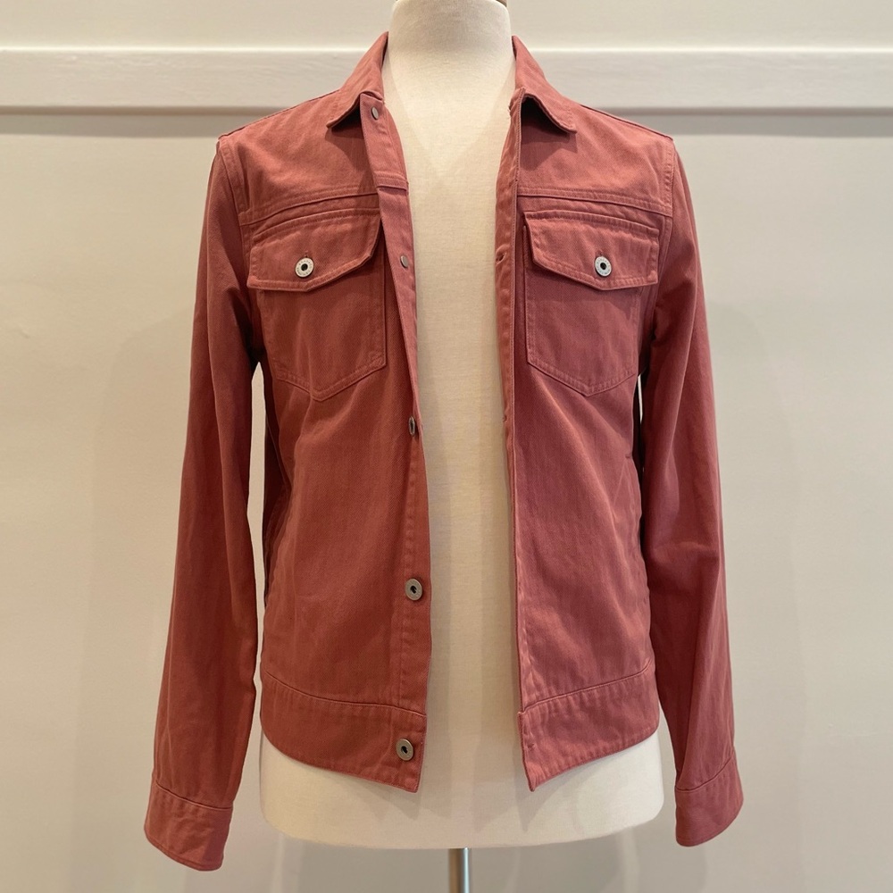 Garment Dyed Denim Jacket